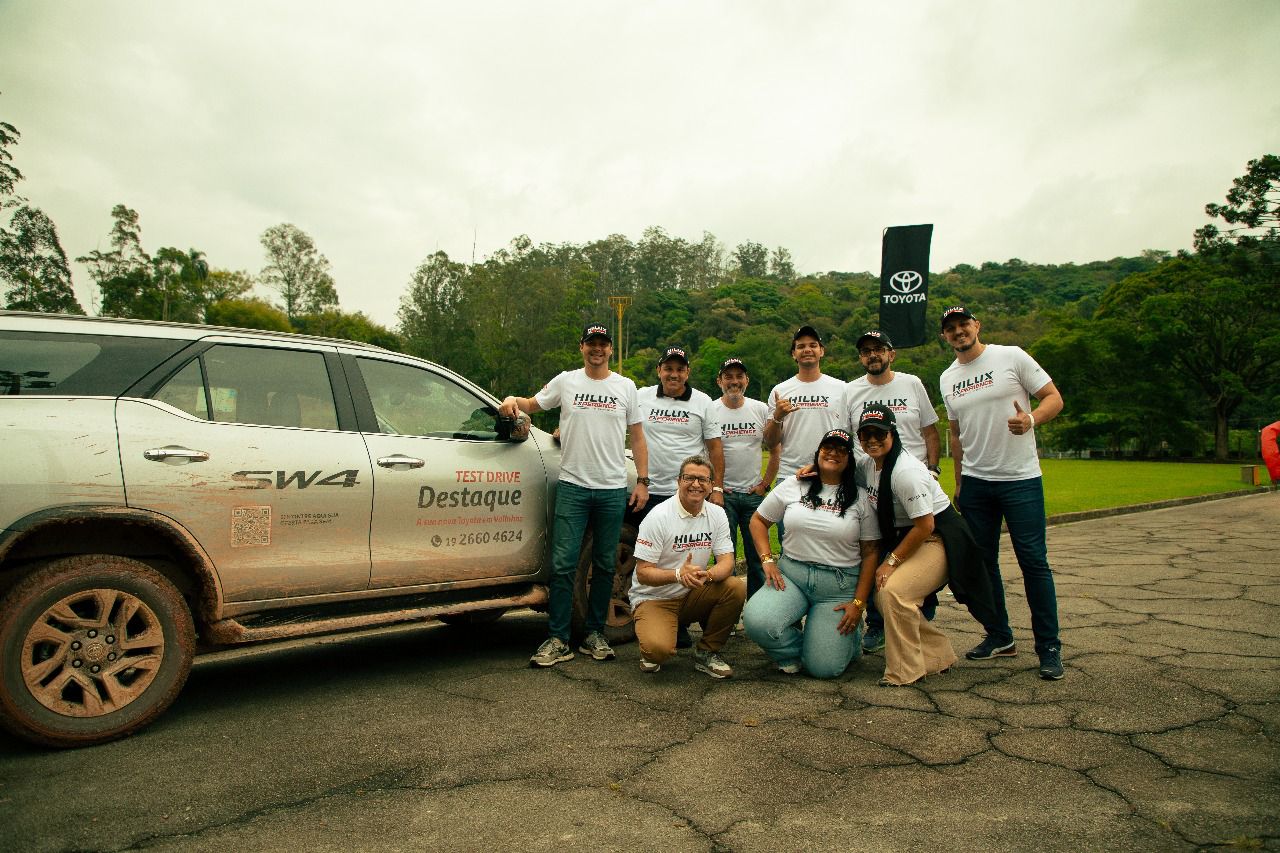 Grupo Destaque marca presença no Toyota Hilux Exper...